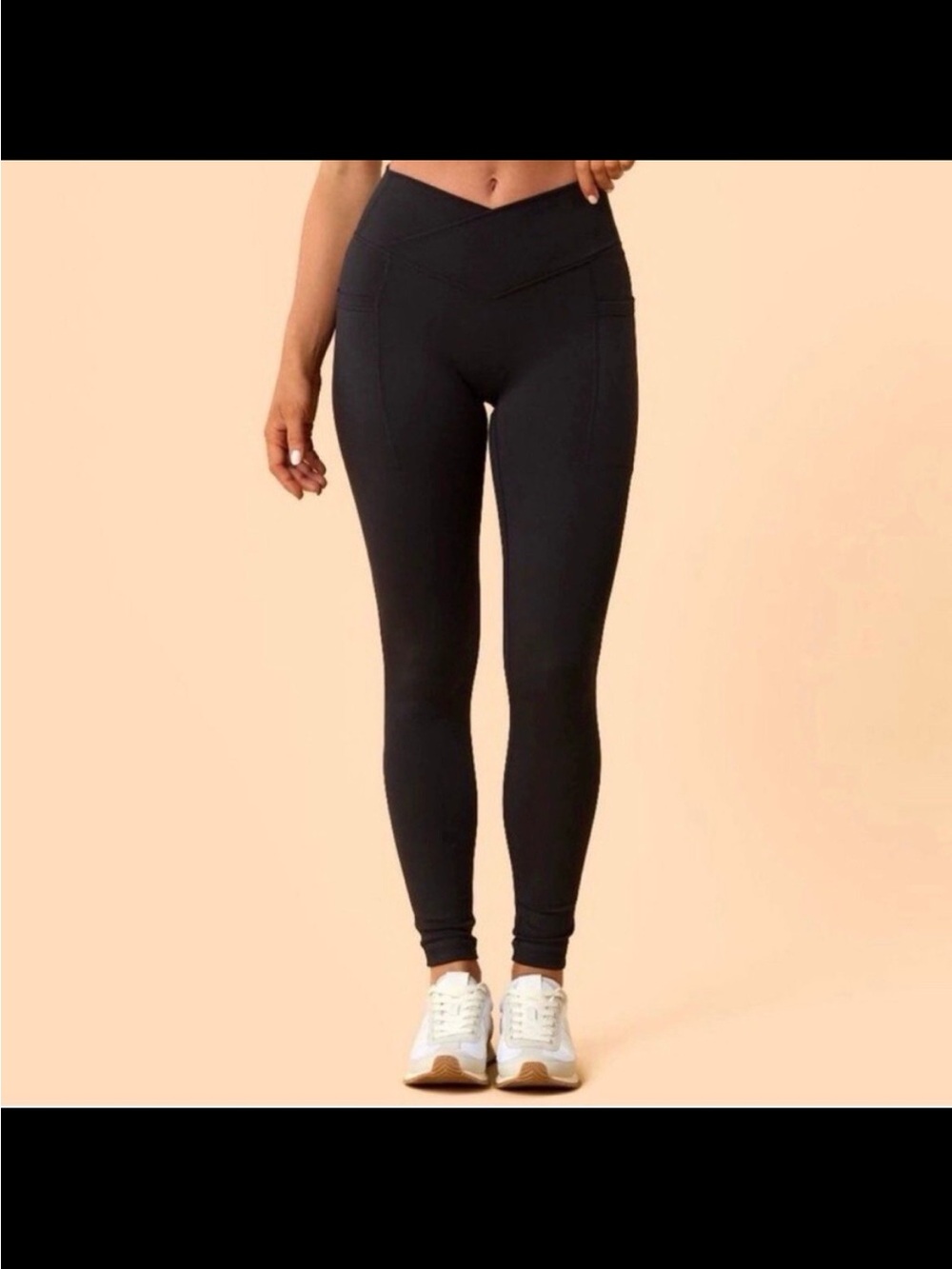 BLOGILATES Black Athletic Leggings Women's Size XL